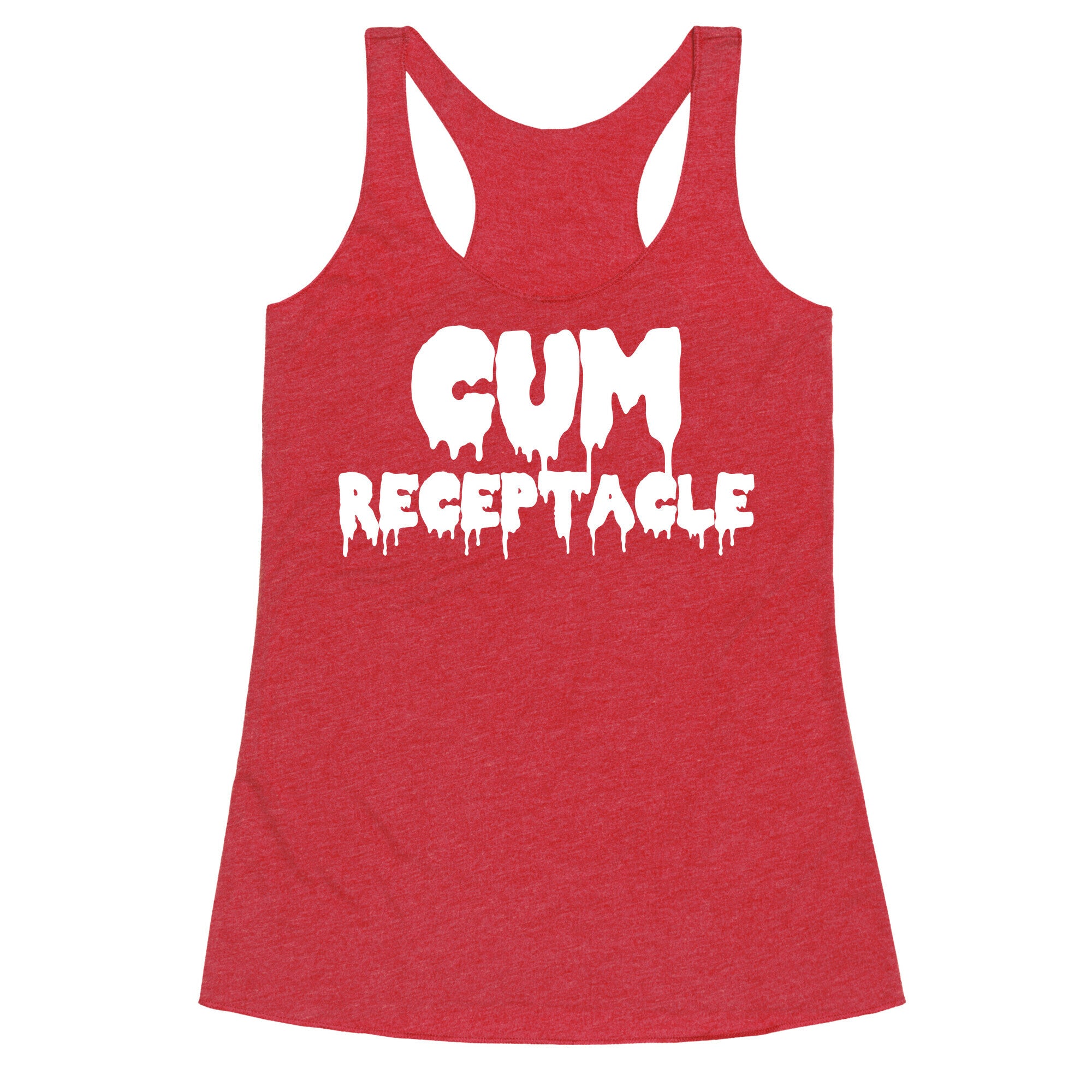 Cum Receptacle Racerback Tank